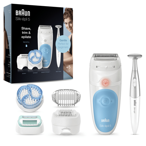 Braun Silk-épil 5 5-815 20 tweezers Blue, White – image 2