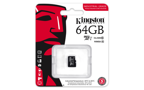Kingston Technology Industrial Temperature microSD UHS-I 64GB – image 3
