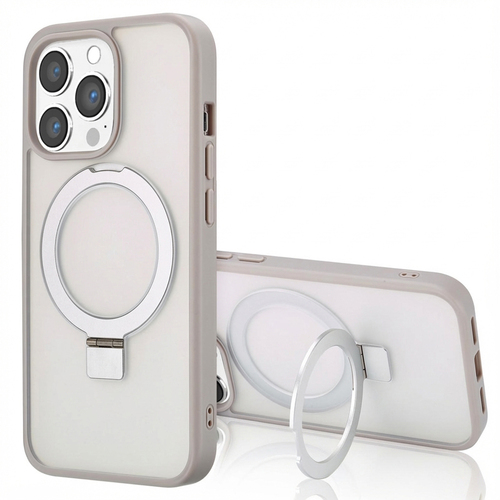 Accezz Ring Stand Backcover met MagSafe iPhone 13 Pro - Grey