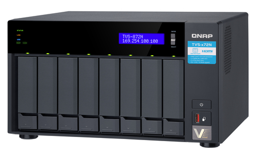 QNAP TVS-872N NAS Tower Intel® Core™ i3 i3-8100T – image 9