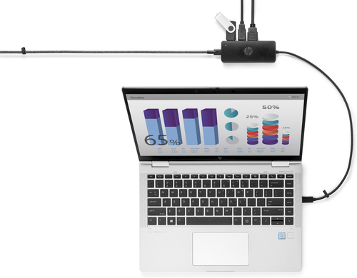 Koncentrator podróżny HP USB-C G2 Hub 235N8AA