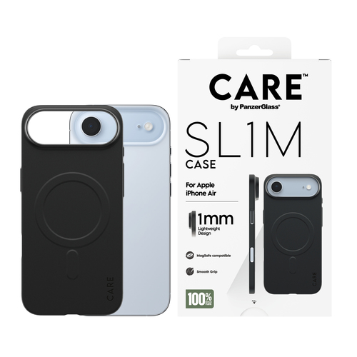 PanzerGlass CARE™ by PanzerGlass® SL1M Case Black w. MagSafe iPhone Air – image 2