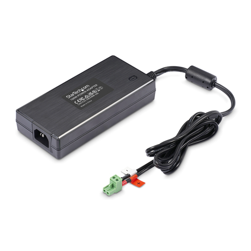 StarTech.com 160W Universal DC Power Adapter (24V6.6A), 2-Wire Cord and 23-Pin Terminal Blocks, 100-240V ACDC External Power Supply for Industrial USB, afbeelding 4