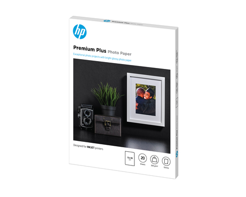 Original HP Prmium Glossy Photo Paper 300gsm (13 x 18cm) 20 sheets - image 2