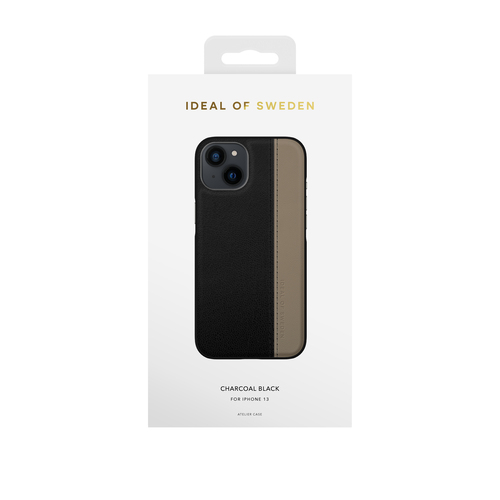 iDeal of Sweden Atelier Case iPhone 13 Charcoal Black