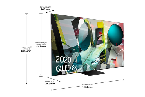 Samsung Q900T 165.1 cm (65") 8K Ultra HD Smart TV Wi-Fi Black Rollable display – image 5