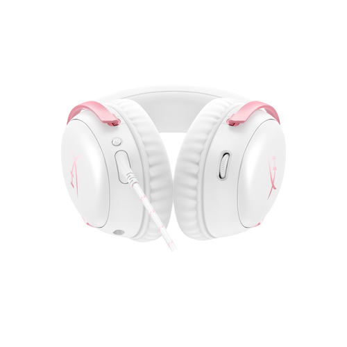 HyperX Cloud III Wired Gaming Headset - Wit/Roze (PC, PS5, Xbox Series X/S) – Foto 9 van 10