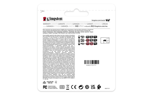 KINGSTON 8GB microSDHC Industrial C10