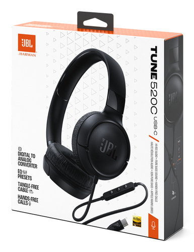 JBL Tune 520C USB-C Zwart, afbeelding 10
