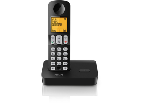 Philips D4001B/53 telephone DECT telephone Caller ID Black – image 2