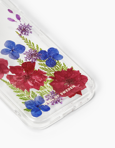 iDeal of Sweden Clear Case iPhone 13 / 14 / 15 / 16e Autumn Bloom