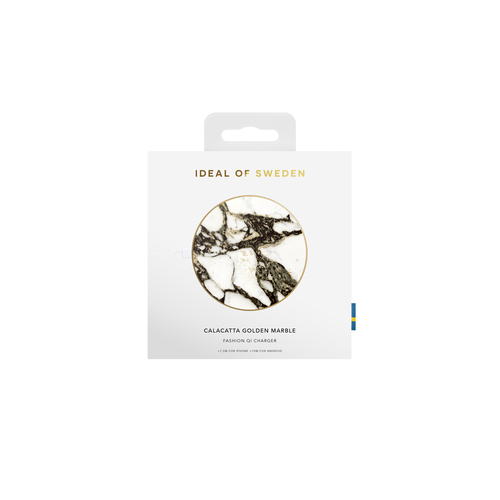 iDeal of Sweden Fashion Wireless Charger Calacatta Golden Marble – image 3
