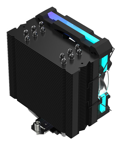 CoolBox Refrigerador CPU H6 Ring ARGB