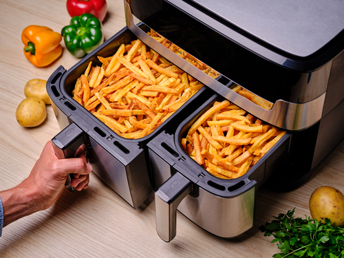 Tefal EY905D Easy Fry & Grill Dual Airfryer Grijs, afbeelding 6