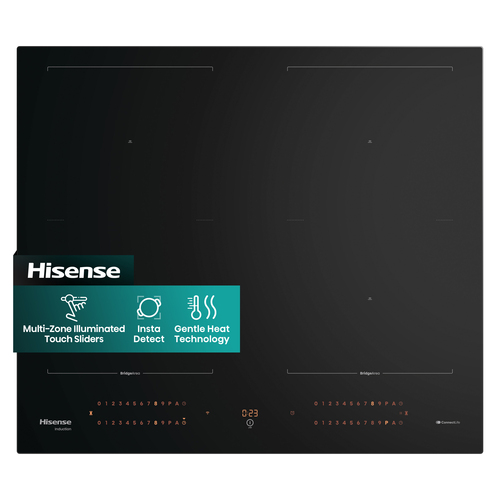 Hisense Hi8 HI6443BSCWF 60cm Induction Hob - Black - image 2