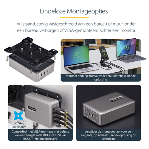 STARTECH 4-Port USB-C Charger 240W, afbeelding 8