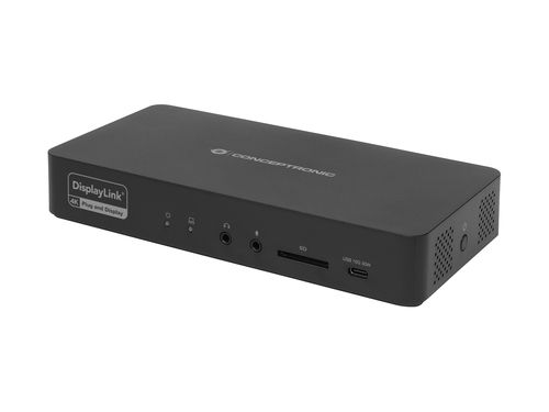 CONCEPTRONIC Dock 17-in-1 USB-C->HDMI,DP 4K/60Hz,GbE,USB-C, afbeelding 4