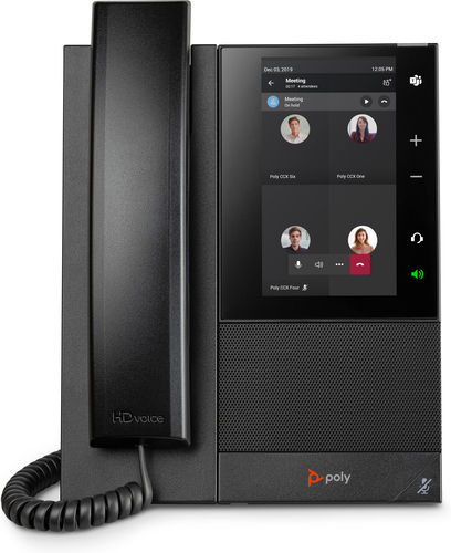HP Poly CCX 500 MEDIA PHONE TEAMS POE NO HS - REFURB – image 4