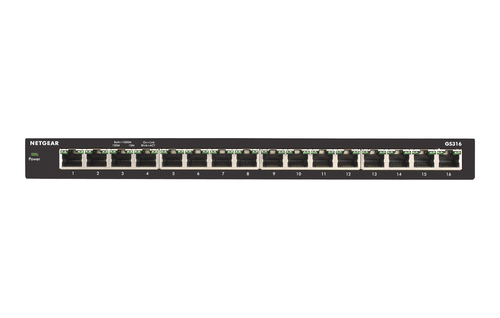 NETGEAR GS316 Unmanaged Gigabit Ethernet (10/100/1000) Black – image 7