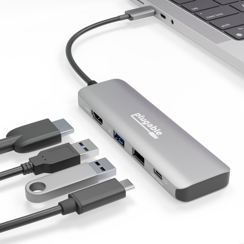 Plugable USBC-4IN1 product photo