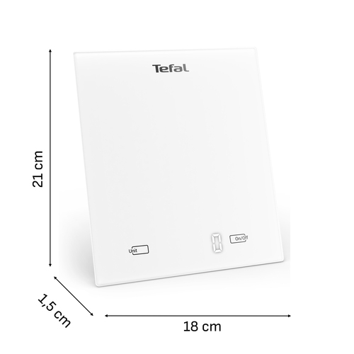 Tefal Essential BC5504V0 kitchen scale White Countertop Rectangle Electronic kitchen scale – image 4