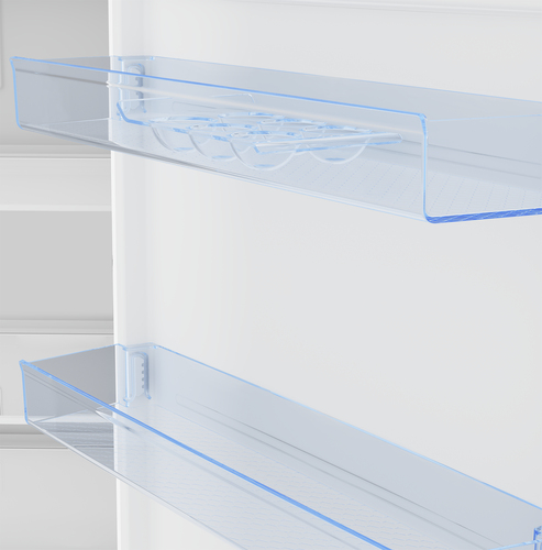 Beko BCFD450 178cm 50/50 Integrated Frost Free Fridge Freezer with Sliding Door Hinge - White - E Rated, White - image 4