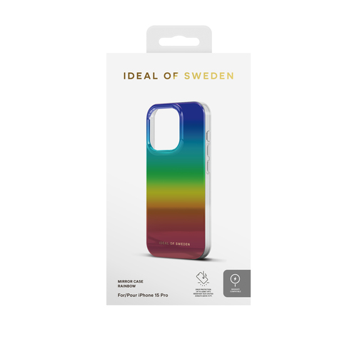 iDeal of Sweden Mirror Case MagSafe iPhone 15 Pro Rainbow – image 4