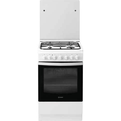 Indesit IS5G5PHWE cooker Freestanding cooker Electric Gas White