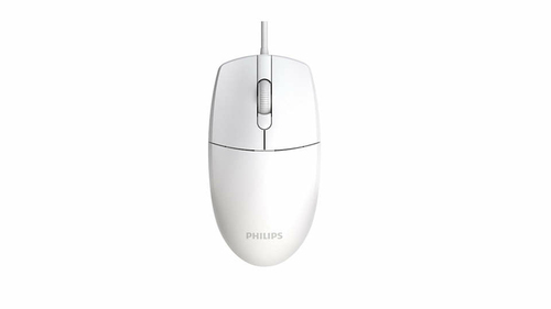 Philips 2000 series SPK7247W/93 mouse Universal Ambidextrous USB Type-A Optical 1200 DPI
