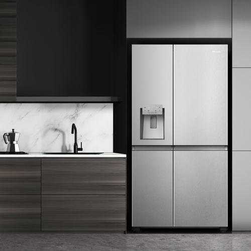 Hisense RS818N4TIC1 side-by-side refrigerator Freestanding – image 4