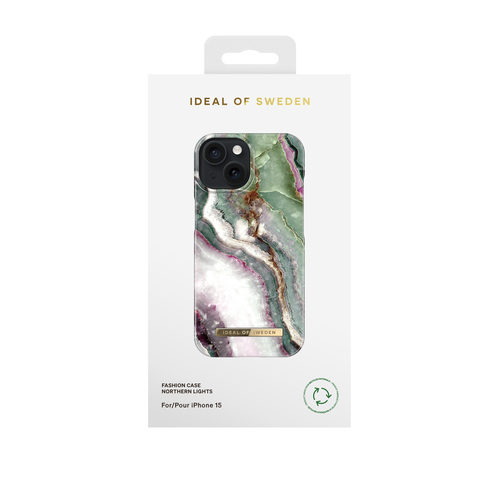 iDeal of Sweden Printed Case iPhone 15 Northern Lights – image 1