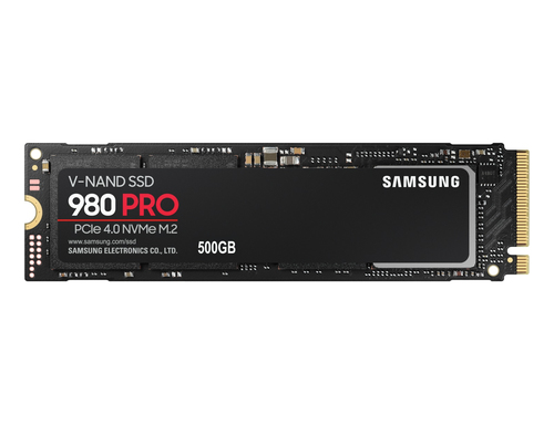 Samsung 980 PRO 500 GB M.2 PCI Express 4.0 NVMe V-NAND MLC
