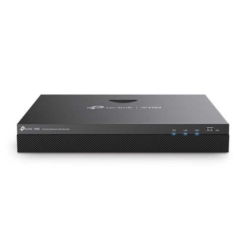 VIGI NVR2016H NVR TP-LINK VIGI VIGI NVR2016H 16 CANALES CAPACIDAD DE DECODIFICACION16MP HDMI 4K ONVIF PLUG AND PLAY AUDIO BIDIRECCIONAL SUPERVISION REMOTA GRABACION 24/7 H265 IMAGEN 8MP VIGI NVR2016H