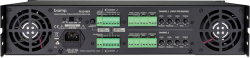 Biamp Commercial Audio PA2240BP 1.0 channels Performance/stage Black – image 2
