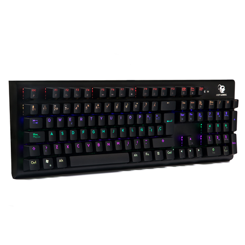 Deep Gaming DeepSolid keyboard USB QWERTY Spanish Black – image 2