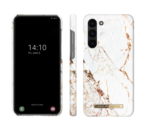 iDeal of Sweden Printed Case Galaxy S23 Carrara Gold – image 3
