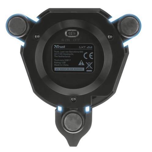 Trust 20816 interface hub USB 2.0 Black, Blue – image 2