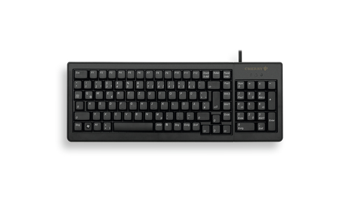 Cherry XS G84-5200 COMPACT KEYBOARD, Corded, USB/PS2, Black, (QWERTY - UK)