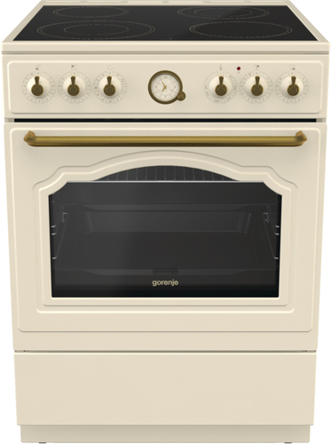 Gorenje ECS6250CLI Freestanding cooker Electric Ceramic hob Beige