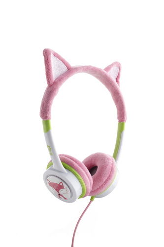 IFROGZ IFLRCH-HPK headphones/headset Wired Head-band Music Green, Pink, White