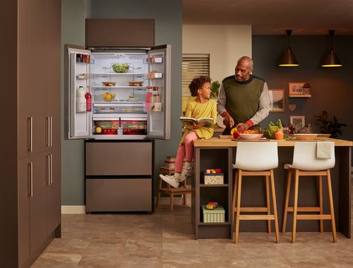 Beko GNE490IR3VPS Freestanding American Style Fridge Freeze with HarvestFresh™ – image 8