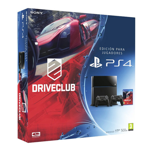 Sony Interactive Entertainment PS4 500GB + Driveclub + 2 DualShock 4