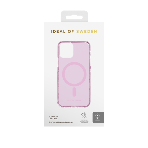 iDeal of Sweden Clear Case MagSafe iPhone 12 / 12 Pro Light Pink – image 4