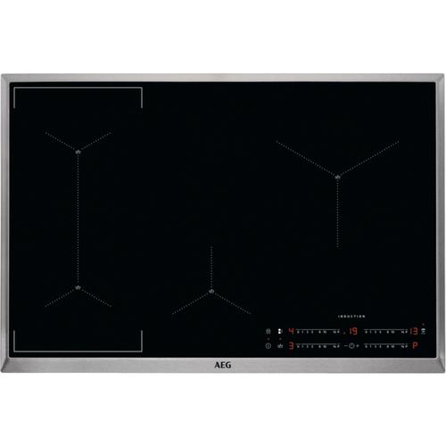 AEG IAS8442BXB Черный Встроенный 80 cm Плита с зонами индукции 4 зона(ы)