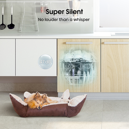 Hisense HV623D15UK Full-size Fully Integrated Dishwasher, White - image 6