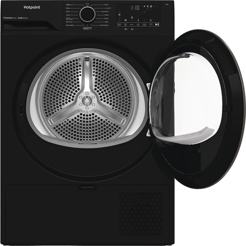 Hotpoint CHD93MBBUK 9kg Heat Pump Condenser Dryer in Black A Rated - image 3