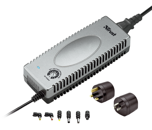 Trust Notebook Power Adapter PW-1350p toiteadapter ja vaheldi Hõbe