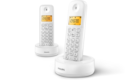 Philips B1502W/FR telephone DECT telephone Caller ID White