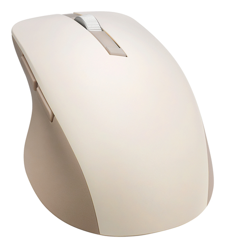 Asus SmartO MD200 Silent Plus Wireless Optical Mouse - Oat Milk, Cream - image 5