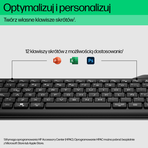 Klawiatura bezprzewodowa HP 460 Multi-device Bluetooth, odporna na zalanie 7N7B8AA